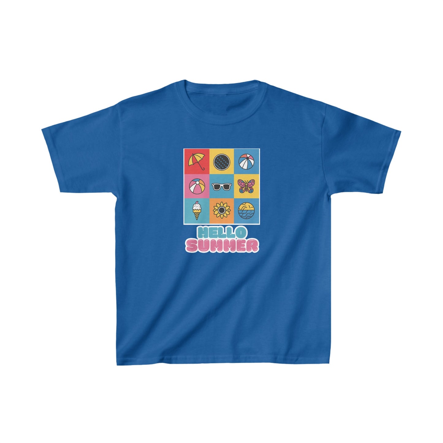 Hello Summer! Sunshine is My BFF | Kids Heavy Cotton™ Tee