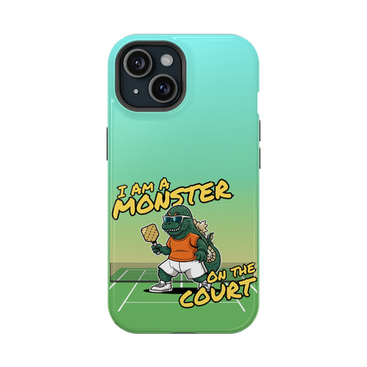 King of Monsters and Pickleball - watch out, his forearm is atomic | Magnetic Tough Cases