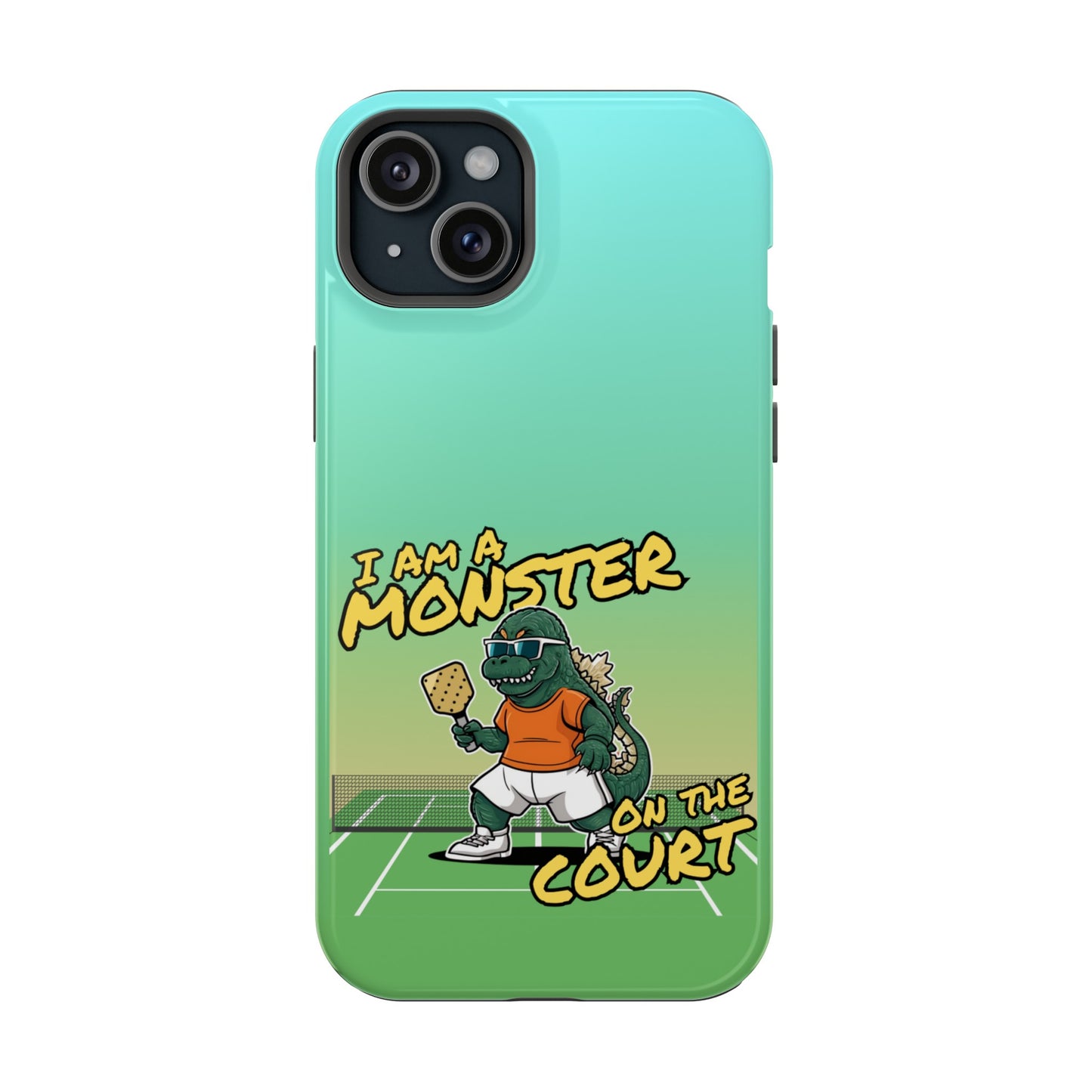 King of Monsters and Pickleball - watch out, his forearm is atomic | Magnetic Tough Cases