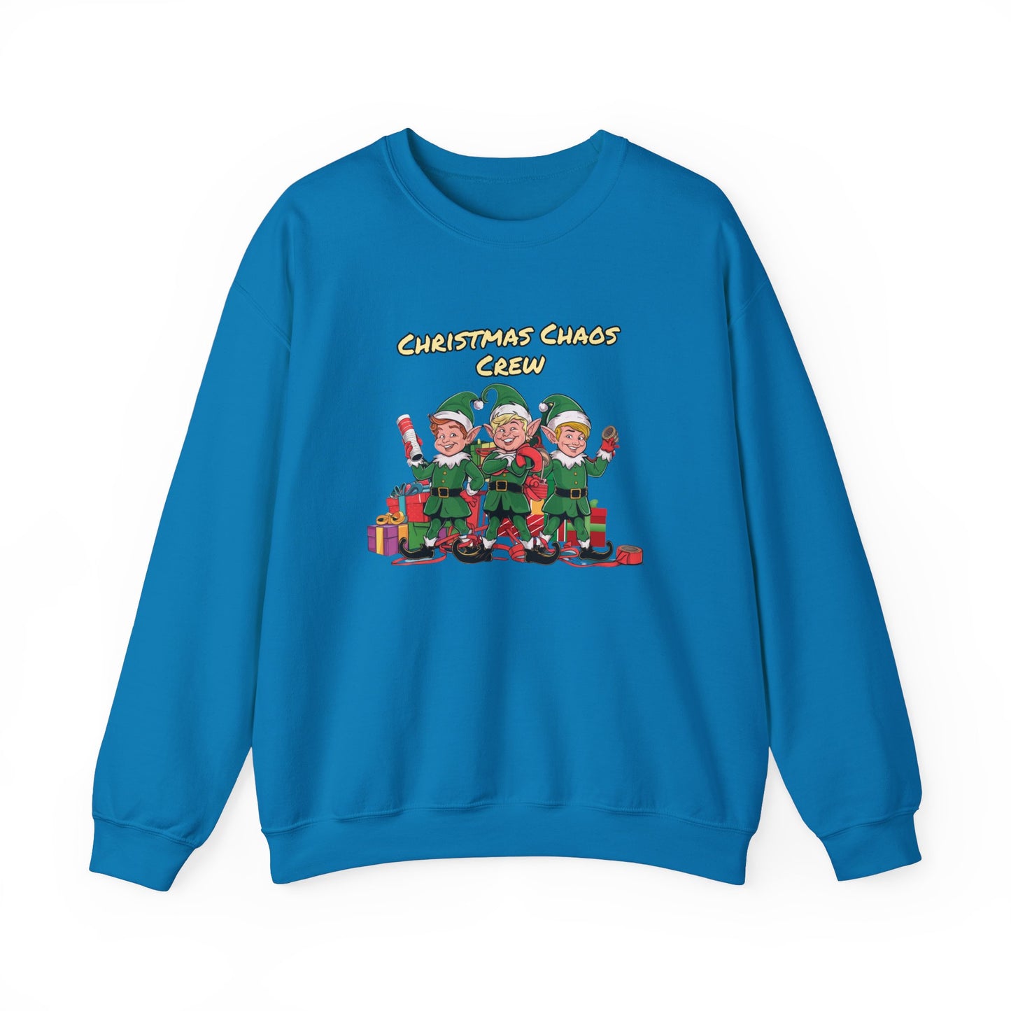 Christmas Chaos Crew | Unisex Heavy Blend™ Crewneck Sweatshirt