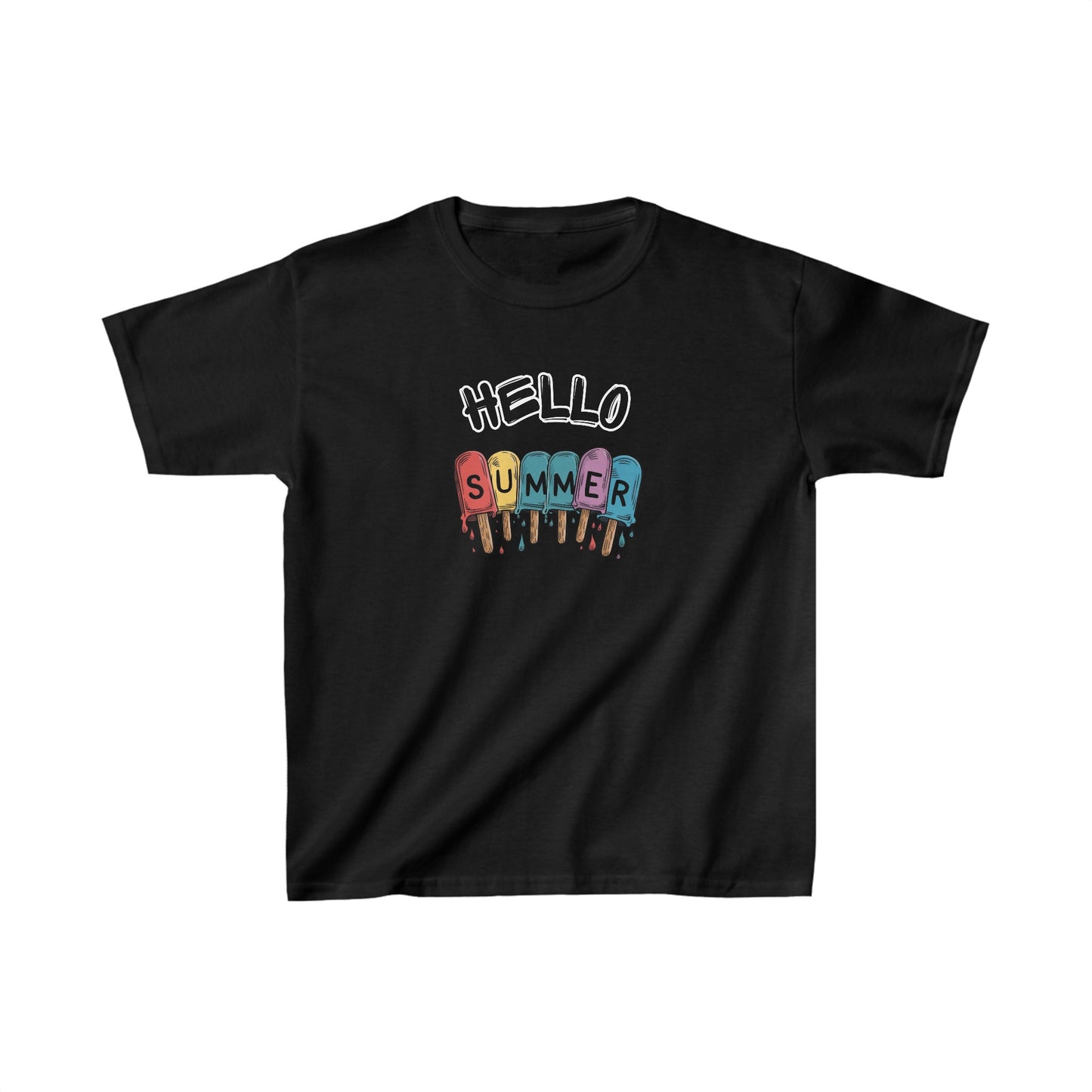 Popsicle Power: Keepin' it Cool All Summer Long | Kids Heavy Cotton™ Tee