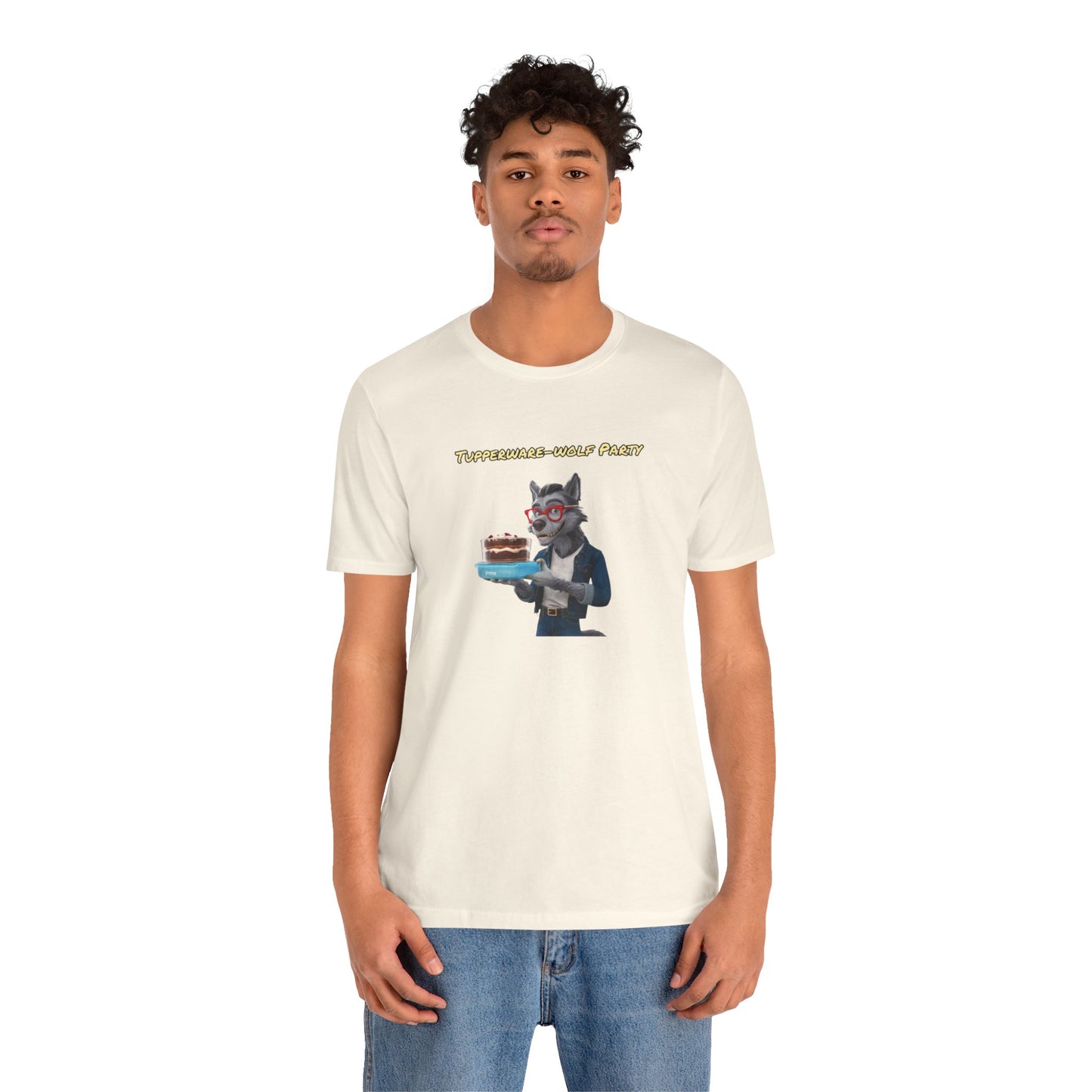 Tupperware-wolf Party | Unisex Jersey Short Sleeve Tee