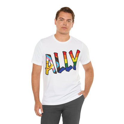 Bringing this tee out of my closest... as an ally | Unisex Jersey Short Sleeve Tee