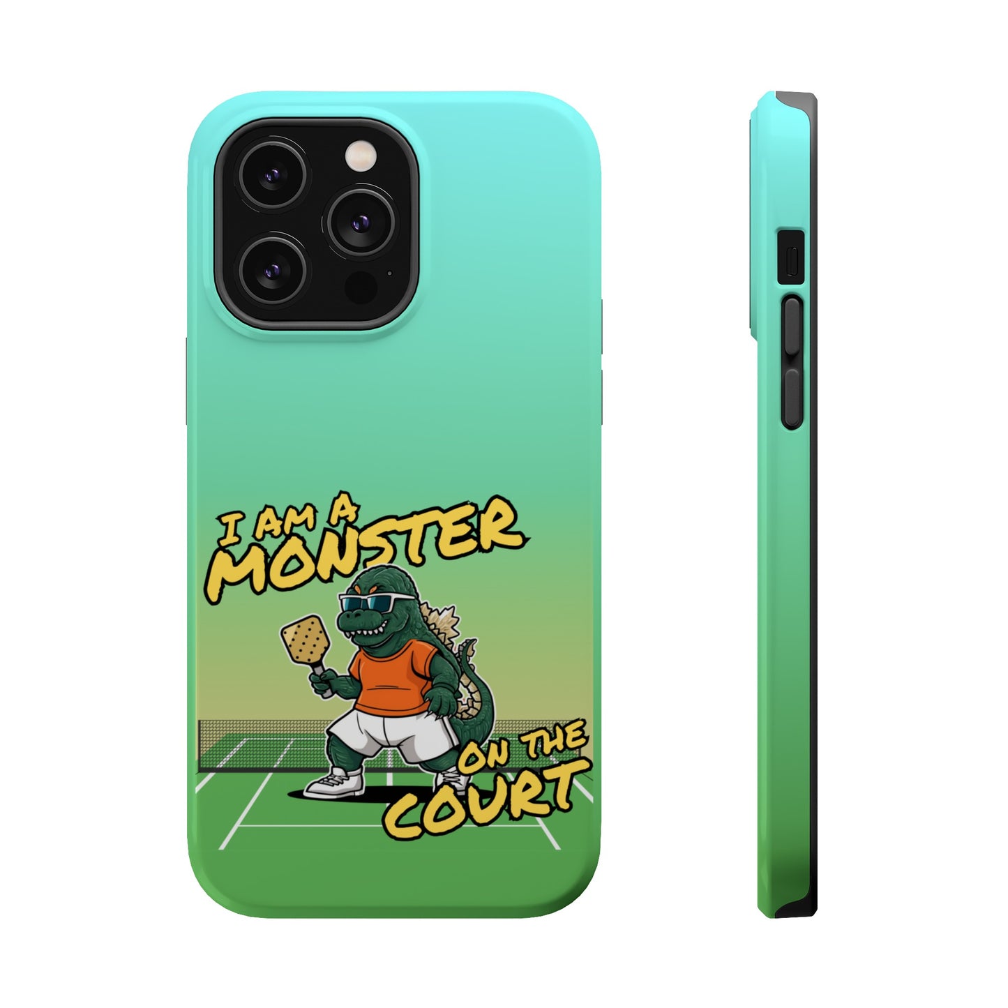 King of Monsters and Pickleball - watch out, his forearm is atomic | Magnetic Tough Cases