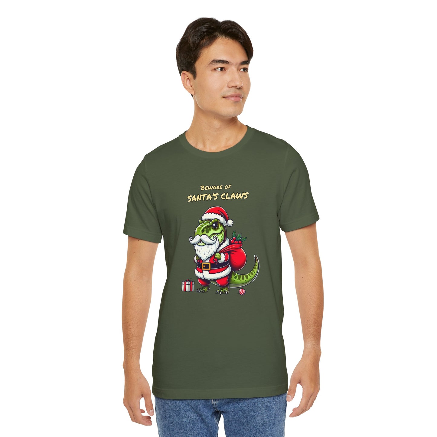 Beware of Santas Claws | Unisex Jersey Short Sleeve Tee