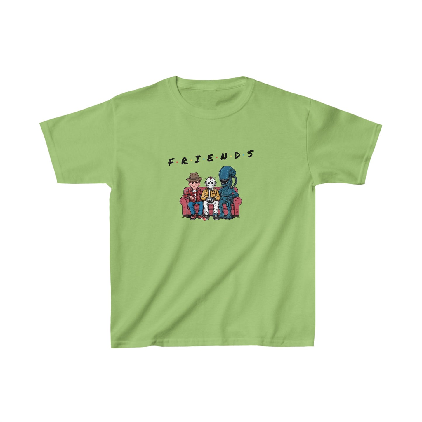 FRIENDS of the horror variety | Kids Heavy Cotton™ Tee