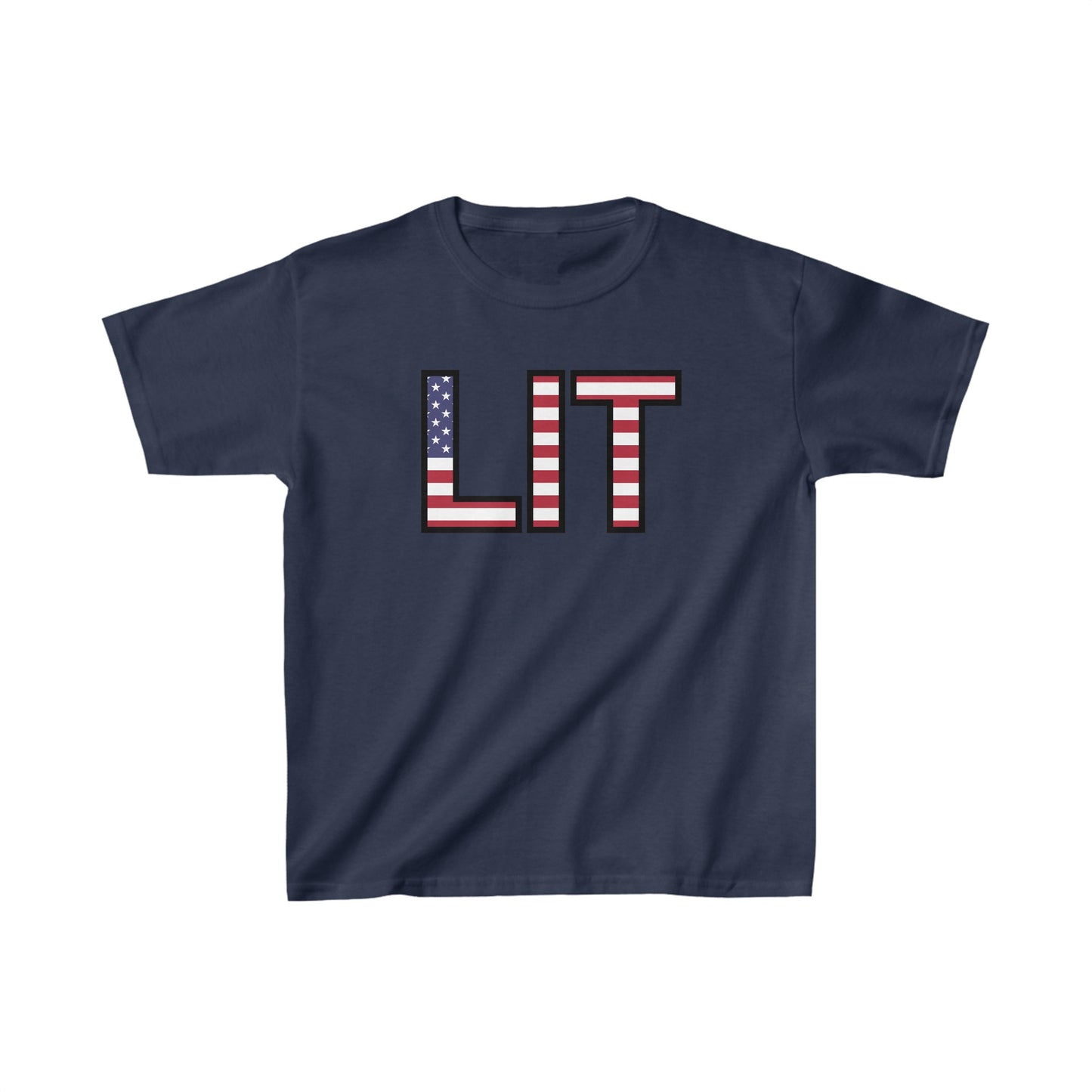 LiberTEE: Land of the Free, Home of the Lit | Unisex Jersey Short Sleeve Tee | Kids Heavy Cotton™ Tee