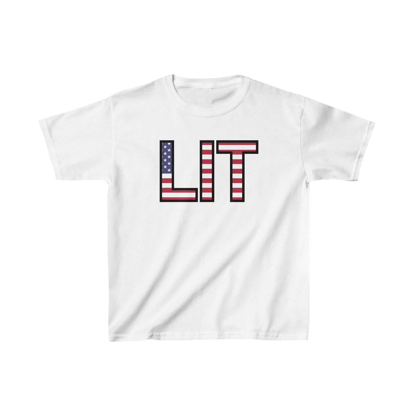 LiberTEE: Land of the Free, Home of the Lit | Unisex Jersey Short Sleeve Tee | Kids Heavy Cotton™ Tee