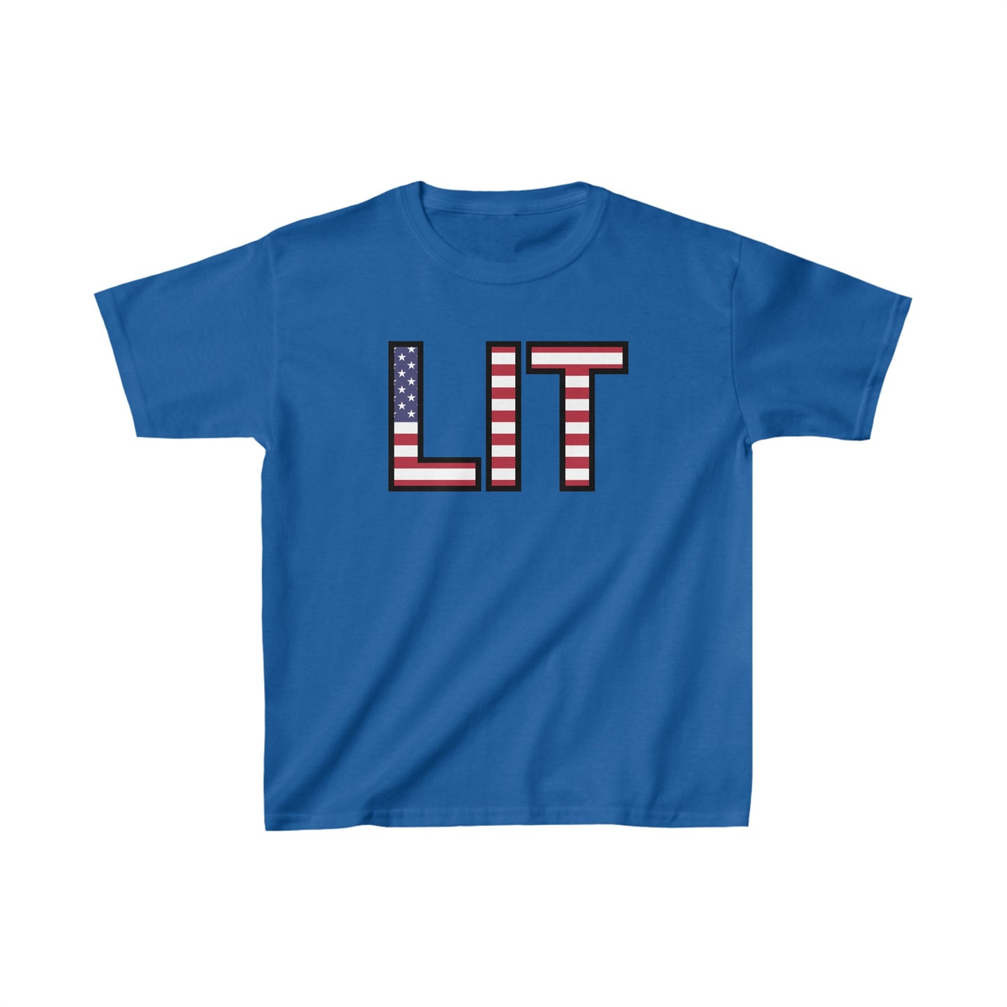 LiberTEE: Land of the Free, Home of the Lit | Unisex Jersey Short Sleeve Tee | Kids Heavy Cotton™ Tee