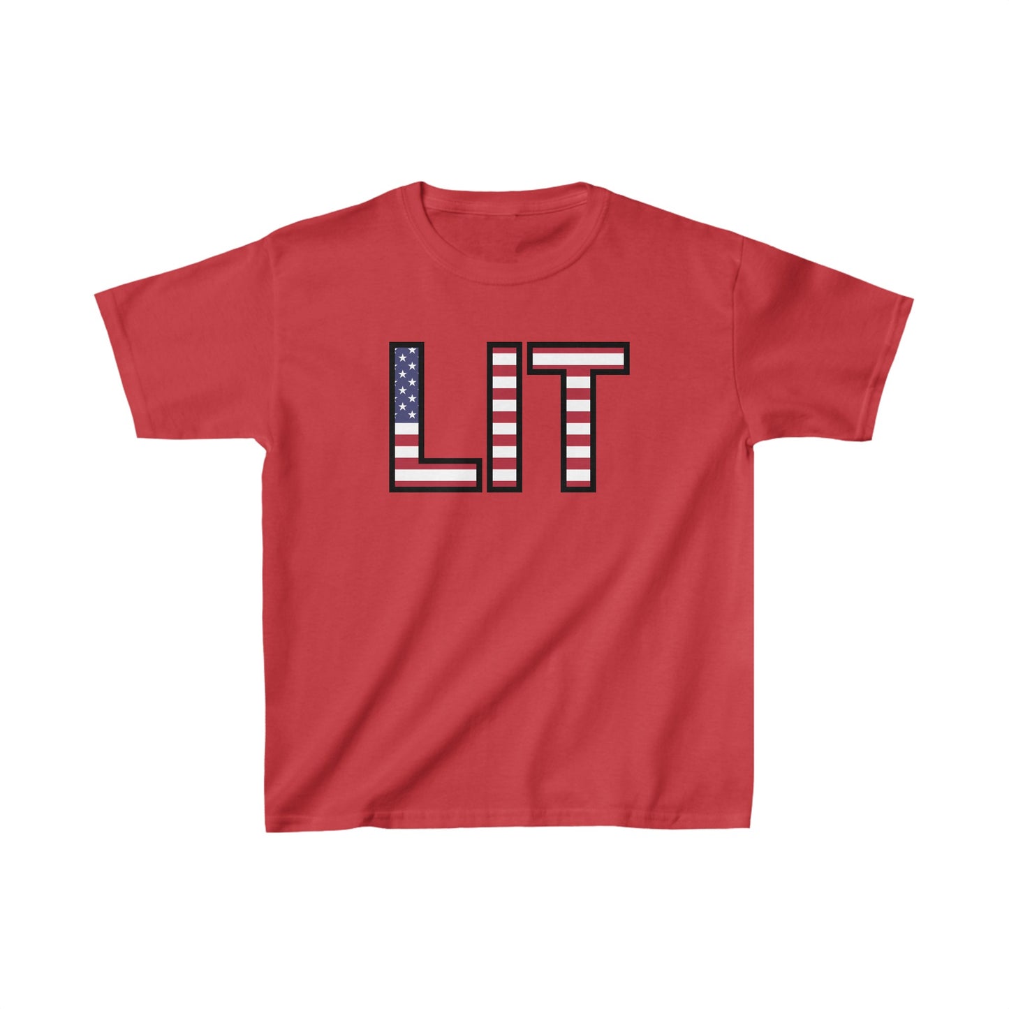 LiberTEE: Land of the Free, Home of the Lit | Unisex Jersey Short Sleeve Tee | Kids Heavy Cotton™ Tee