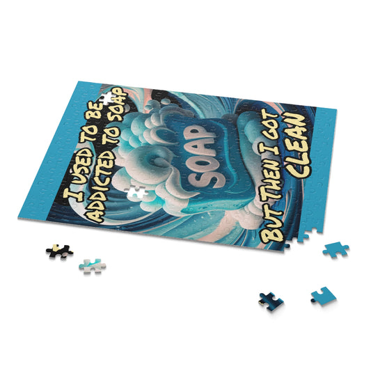 Sudsy SOS: My Soap Addiction Has Gone Too Far | Puzzle (252-Piece)