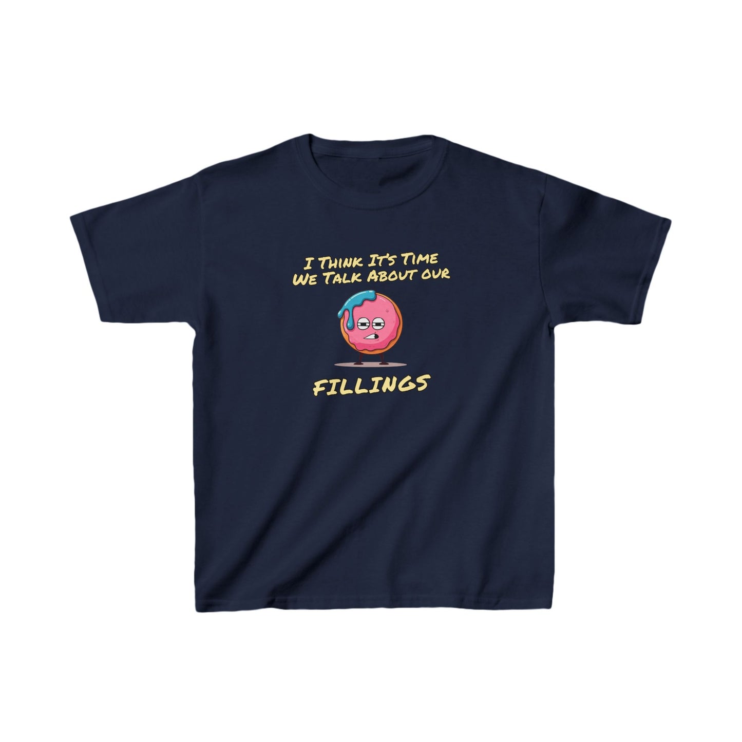 Its Time To Talk About Our Fillings | Kids Heavy Cotton™ Tee