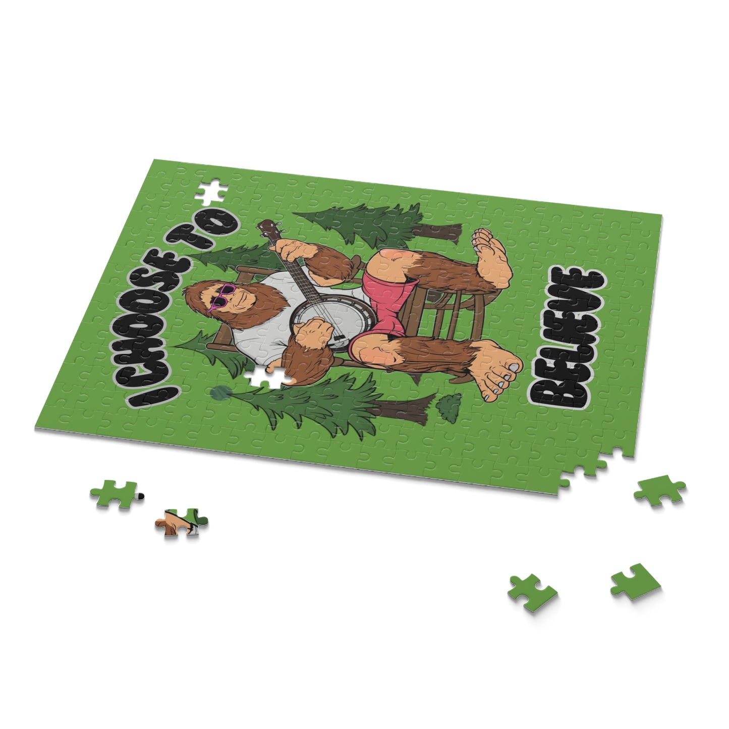 Bigfoot Hootenanny: Detox in the Holler Tee | Puzzle (252-Piece)