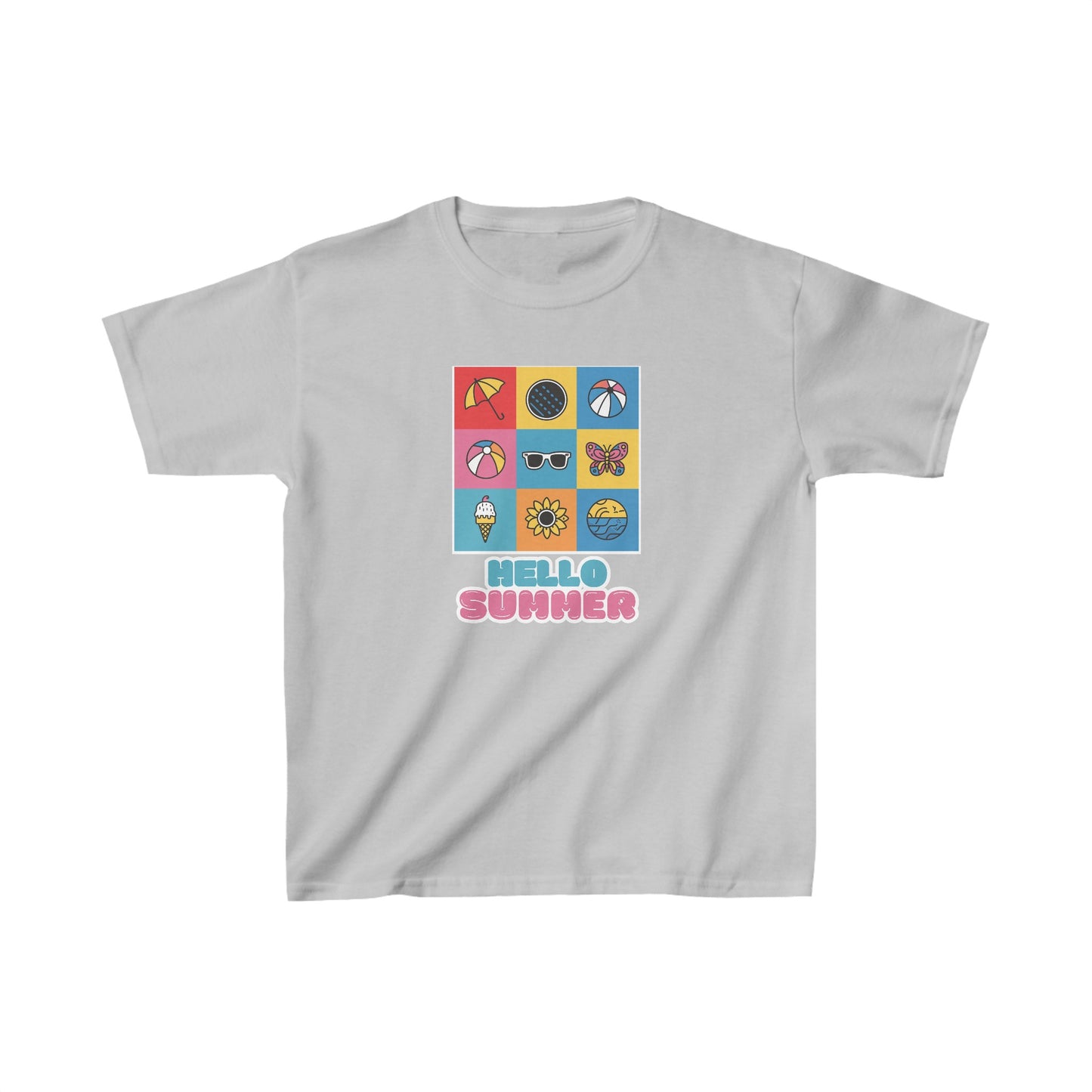 Hello Summer! Sunshine is My BFF | Kids Heavy Cotton™ Tee