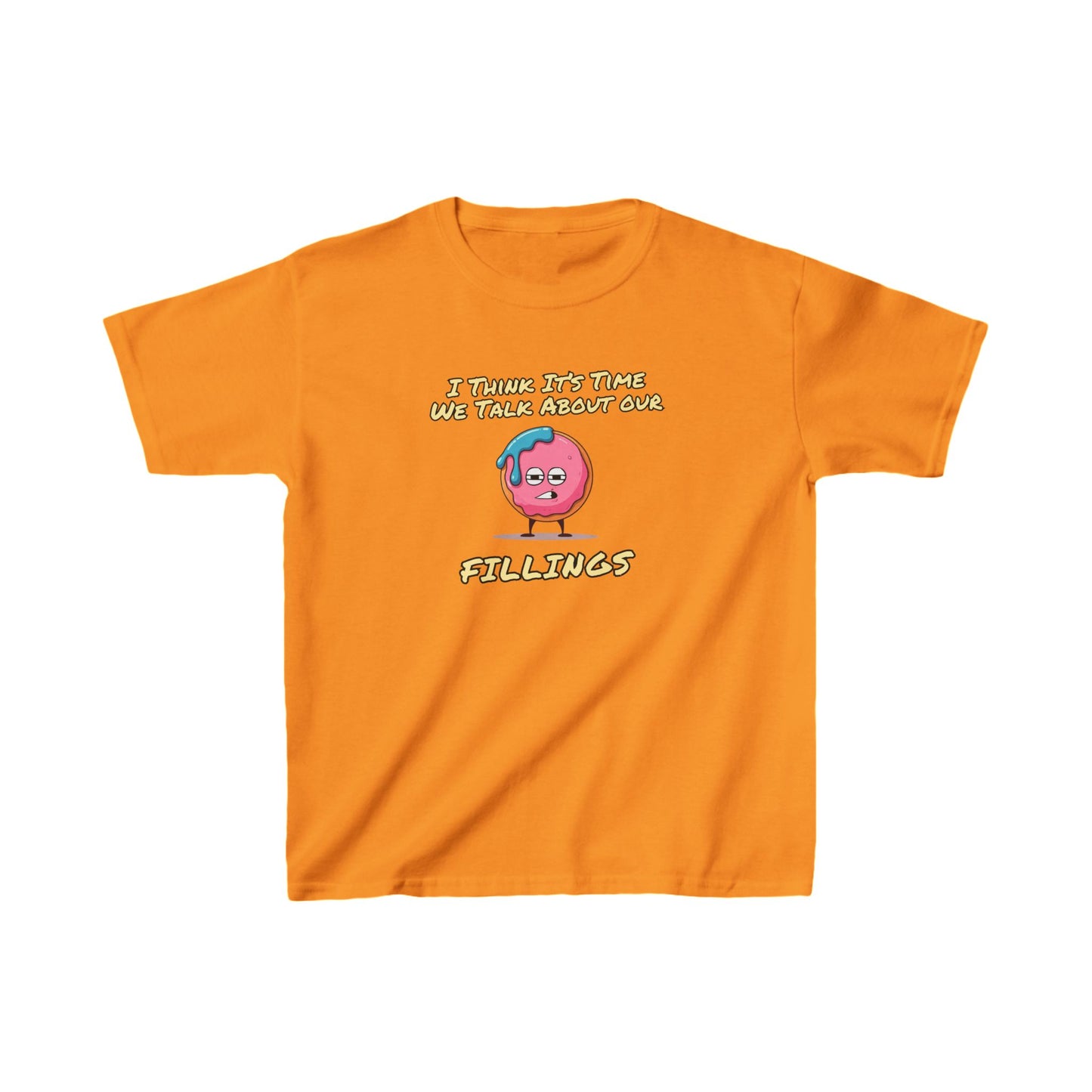 Its Time To Talk About Our Fillings | Kids Heavy Cotton™ Tee