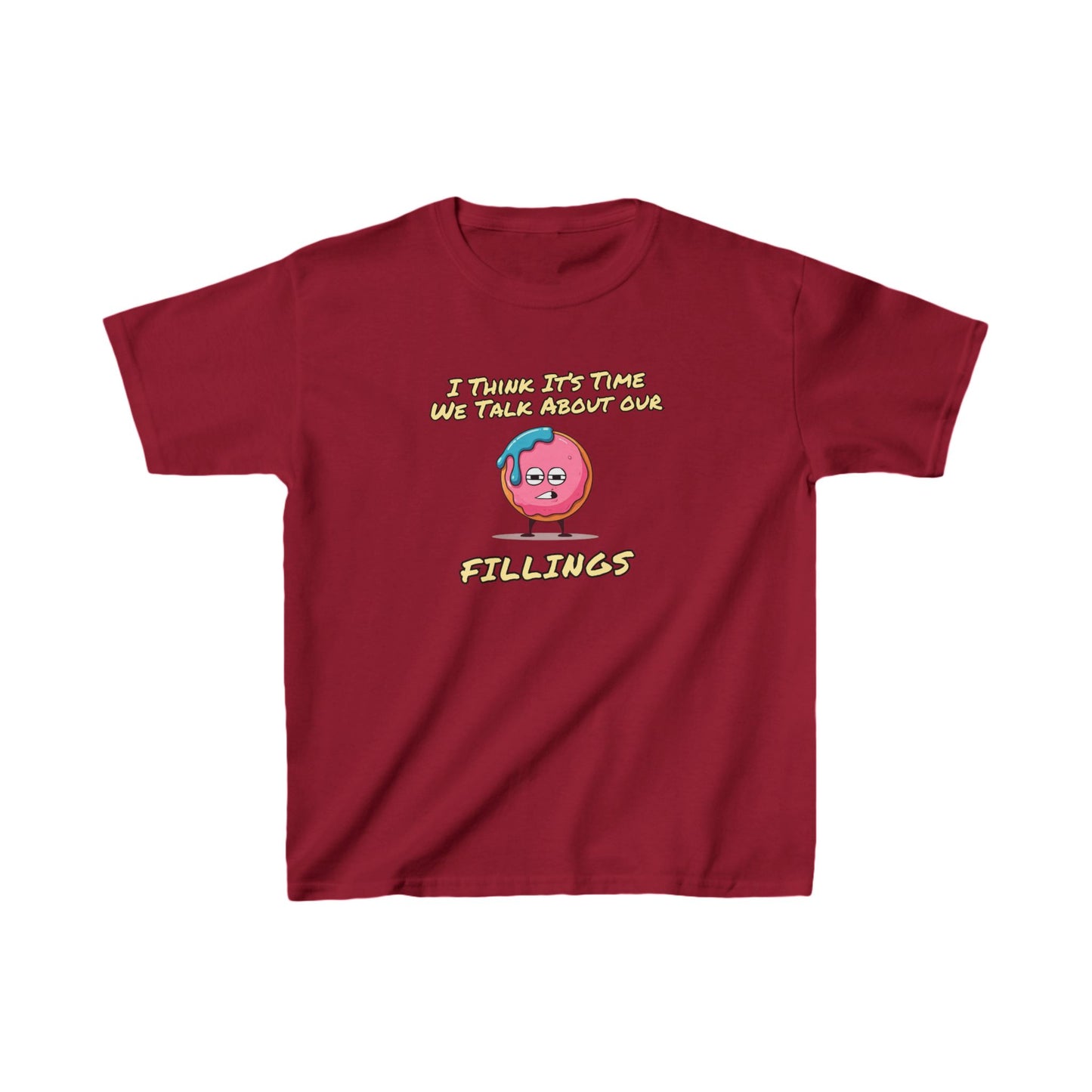 Its Time To Talk About Our Fillings | Kids Heavy Cotton™ Tee