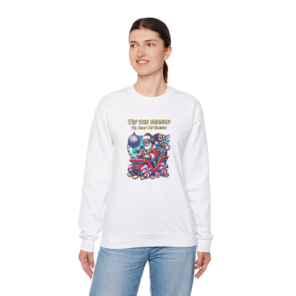 Tis the season to Pimp My Sleigh | Unisex Heavy Blend™ Crewneck Sweatshirt