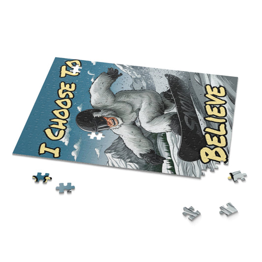 Abominable Snowboarder: Embrace Your Inner Yeti | Puzzle (252-Piece)