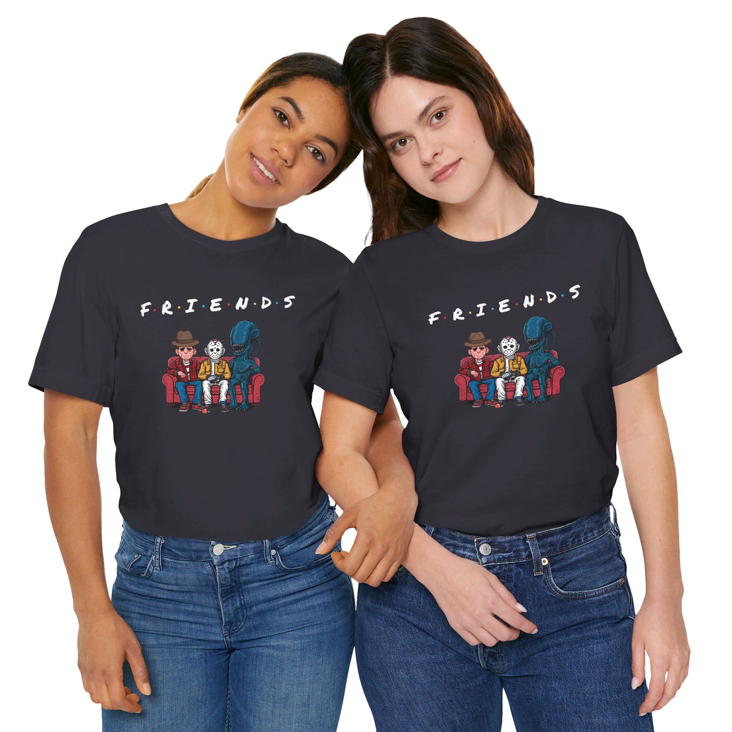 FRIENDS of the horror variety | Unisex Jersey Short Sleeve Tee