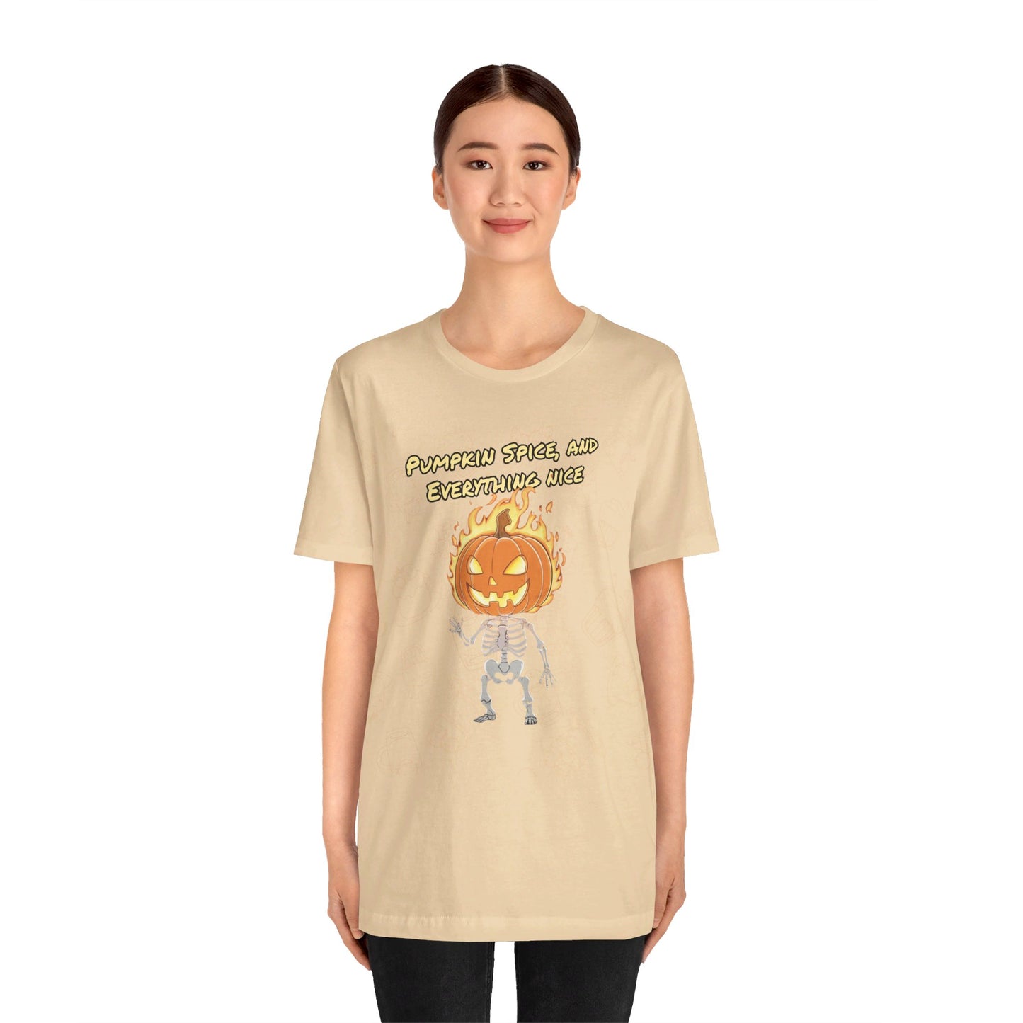 Pumpkin Spice and Everything Nice | Unisex Jersey Short Sleeve Tee