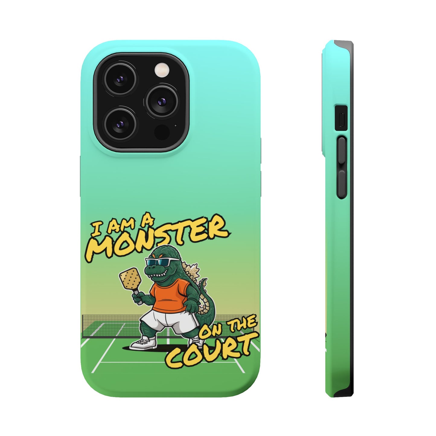 King of Monsters and Pickleball - watch out, his forearm is atomic | Magnetic Tough Cases