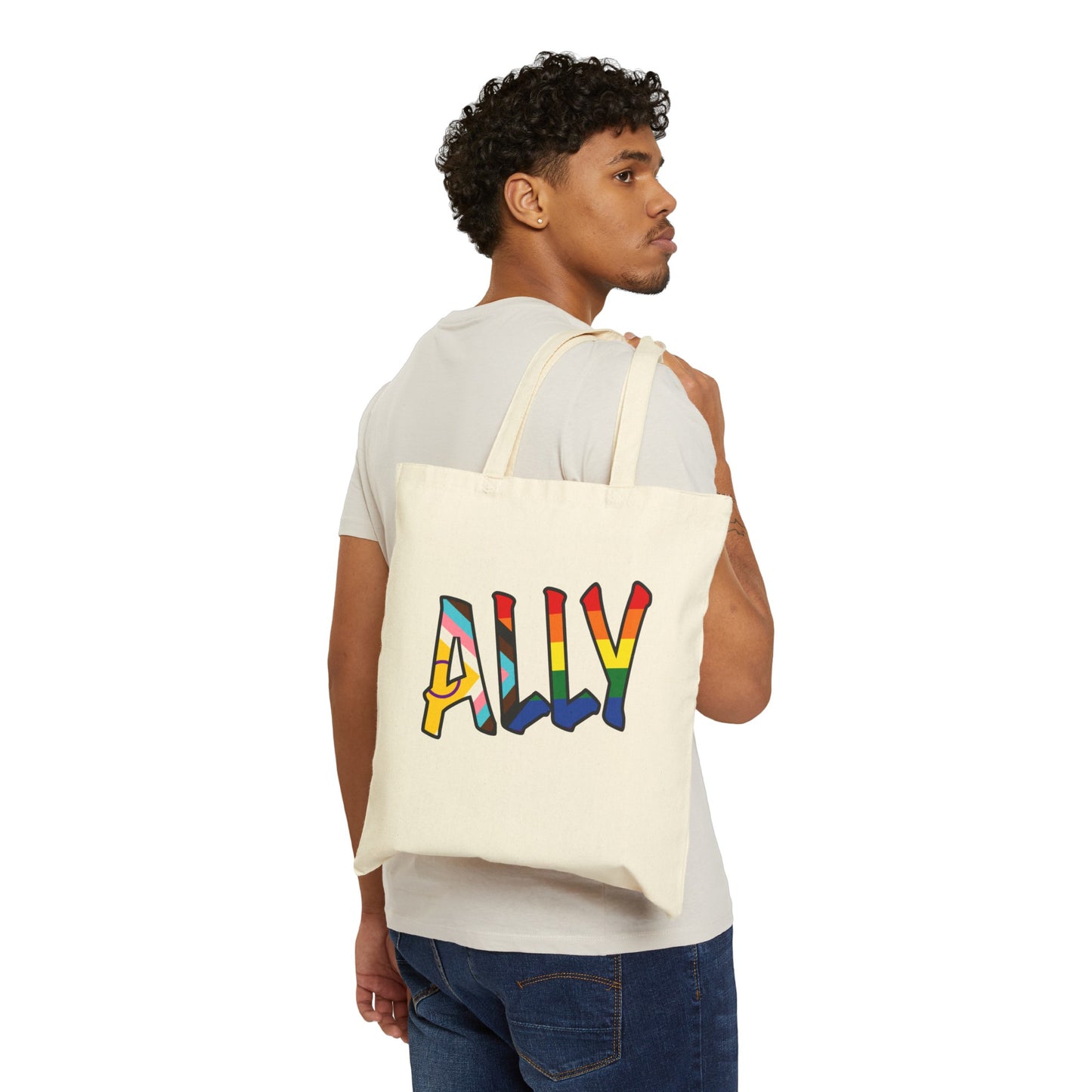 Bringing this tote bag out of my closest... as an ally | Cotton Canvas Tote Bag