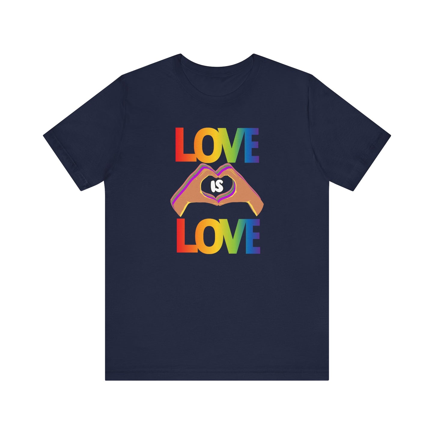 Love is love is love (and it's awesome) | Unisex Jersey Short Sleeve Tee