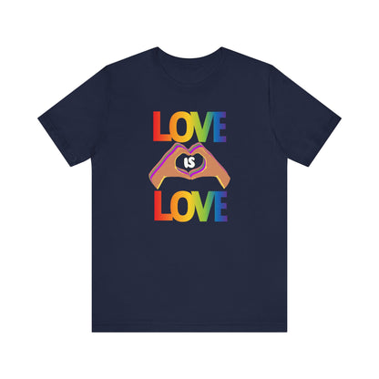 Love is love is love (and it's awesome) | Unisex Jersey Short Sleeve Tee