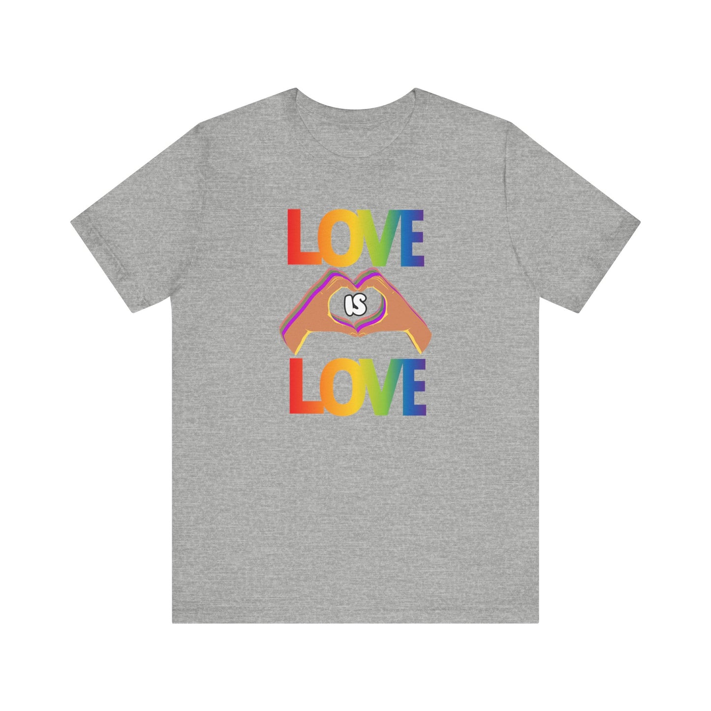 Love is love is love (and it's awesome) | Unisex Jersey Short Sleeve Tee