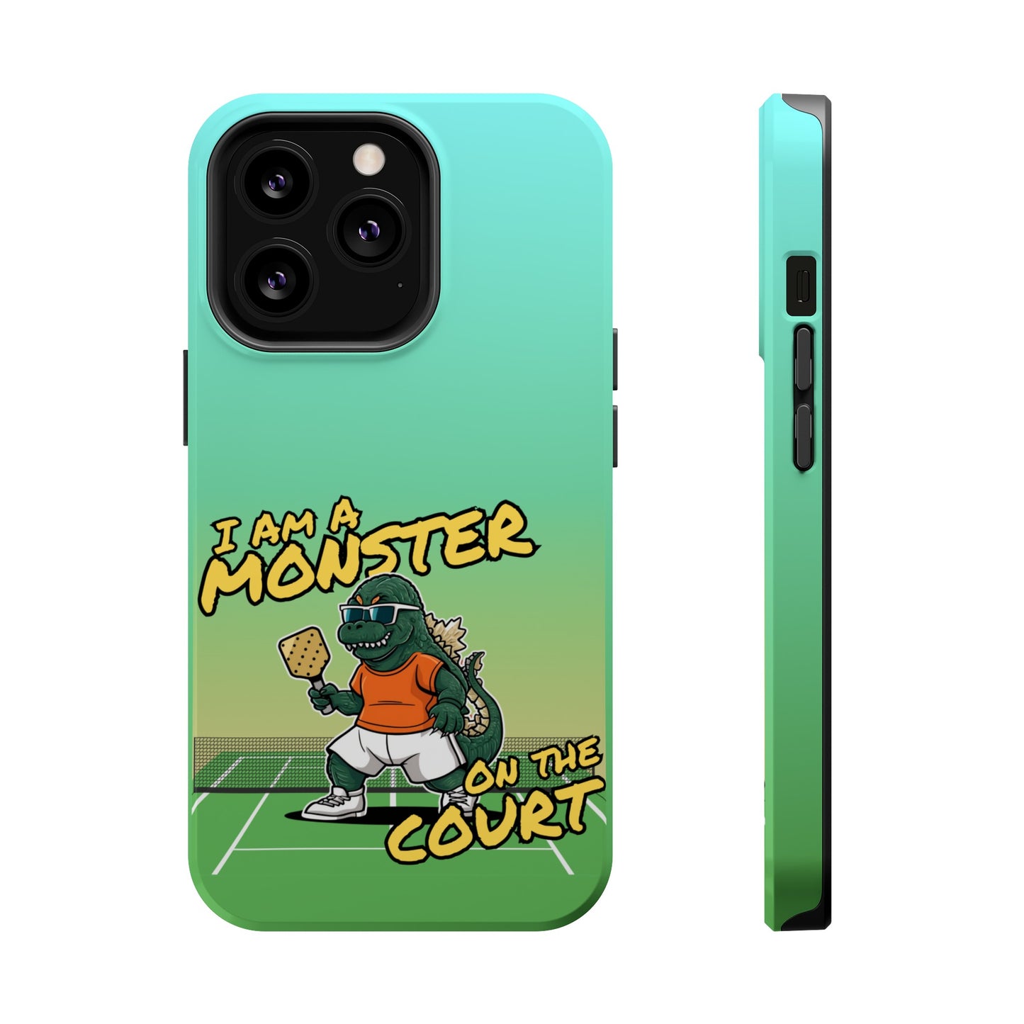 King of Monsters and Pickleball - watch out, his forearm is atomic | Magnetic Tough Cases