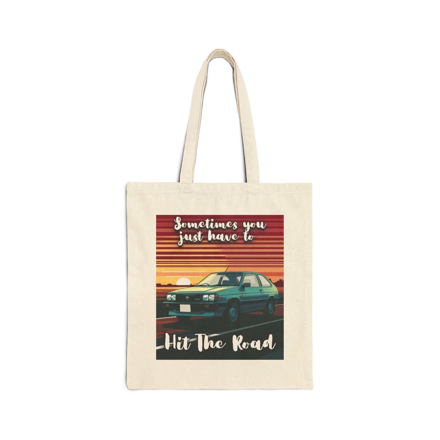 Because Your Rent Can Wait, But Your Wanderlust Can’t | Cotton Canvas Tote Bag