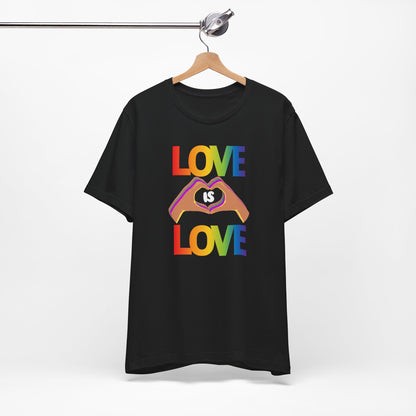 Love is love is love (and it's awesome) | Unisex Jersey Short Sleeve Tee