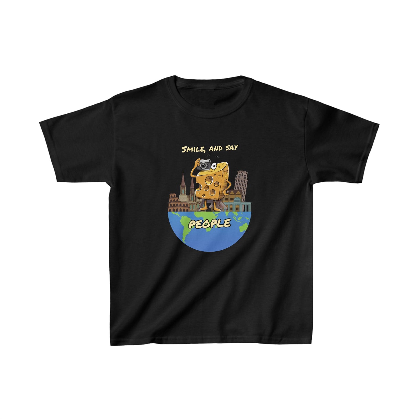 Cheeeeeeeeese | Kids Heavy Cotton™ Tee