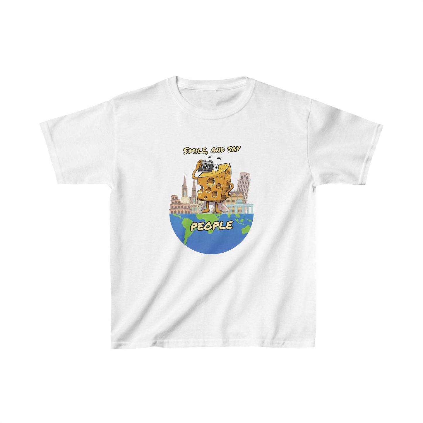 Cheeeeeeeeese | Kids Heavy Cotton™ Tee