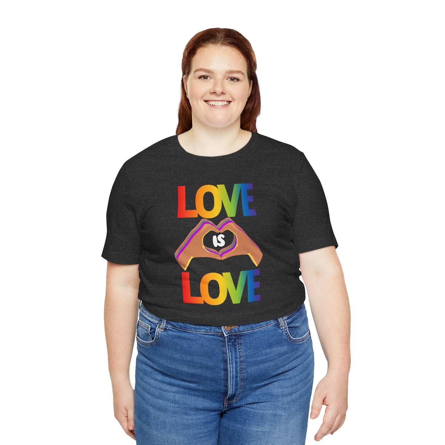 Love is love is love (and it's awesome) | Unisex Jersey Short Sleeve Tee