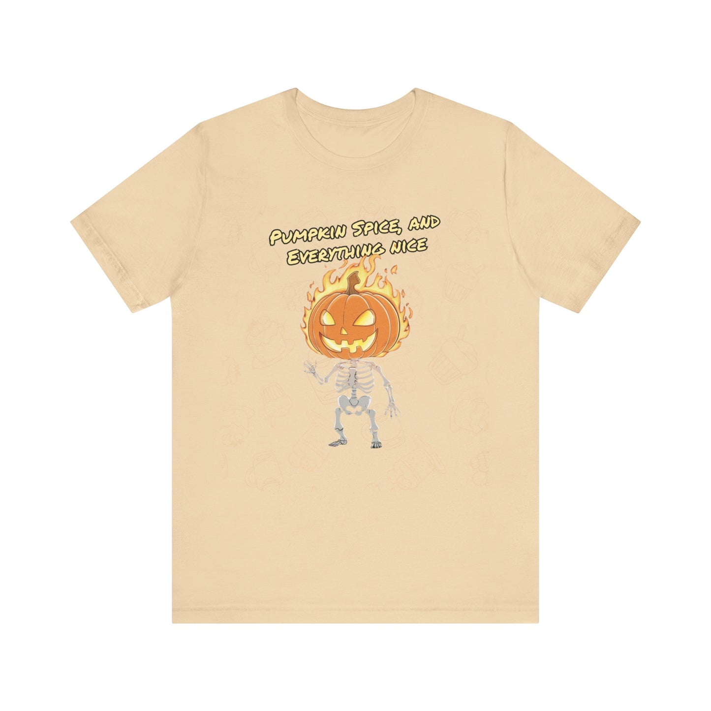 Pumpkin Spice and Everything Nice | Unisex Jersey Short Sleeve Tee