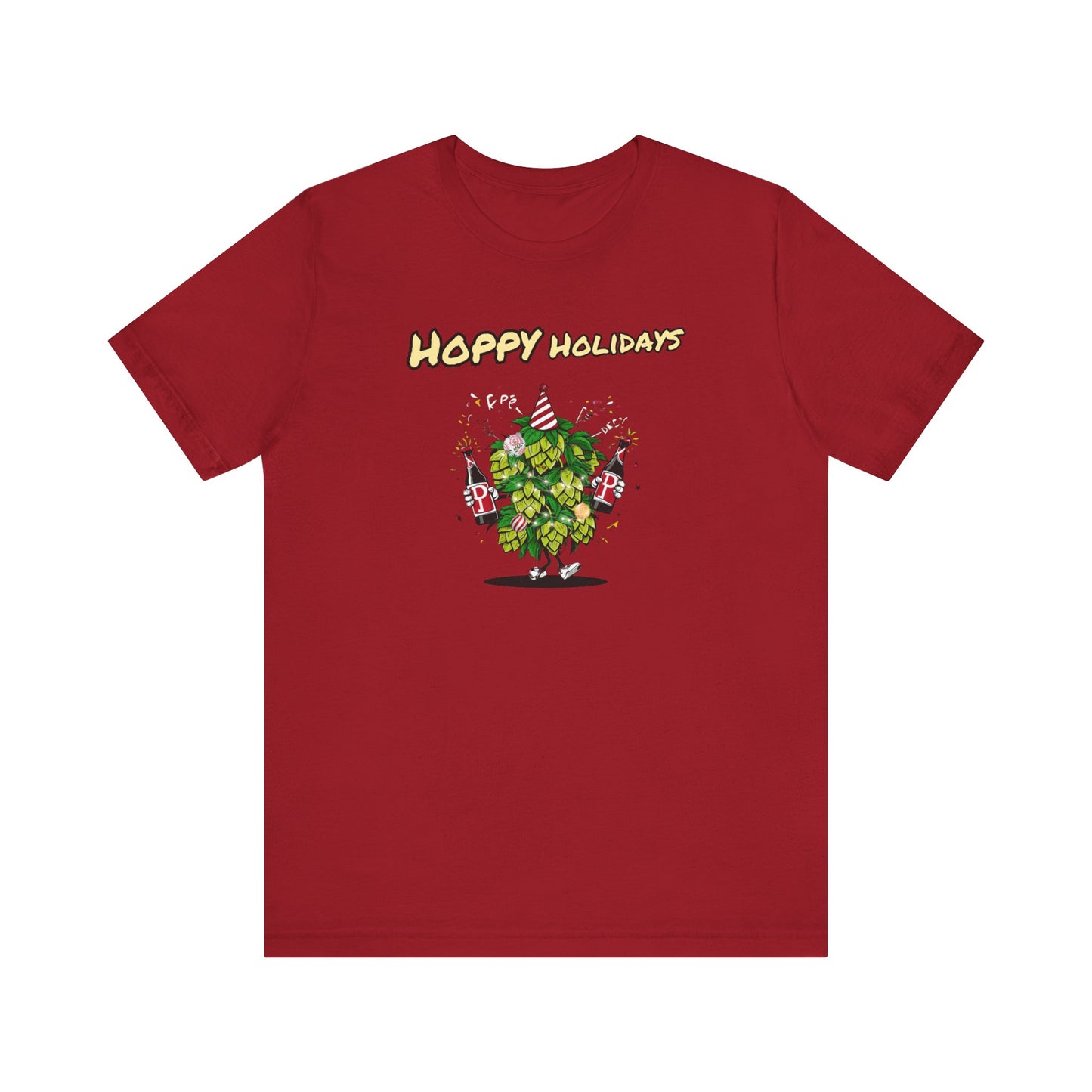 Hoppy Holidays | Unisex Jersey Short Sleeve Tee