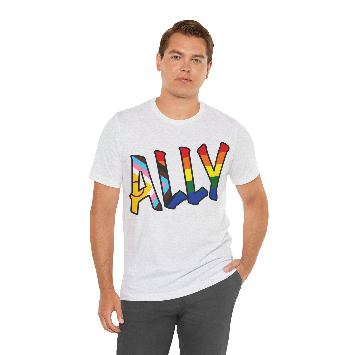 Bringing this tee out of my closest... as an ally | Unisex Jersey Short Sleeve Tee