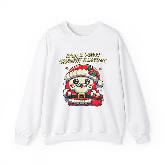 Santa Says Have A Merry Squishy Christmas | Unisex Heavy Blend™ Crewneck Sweatshirt