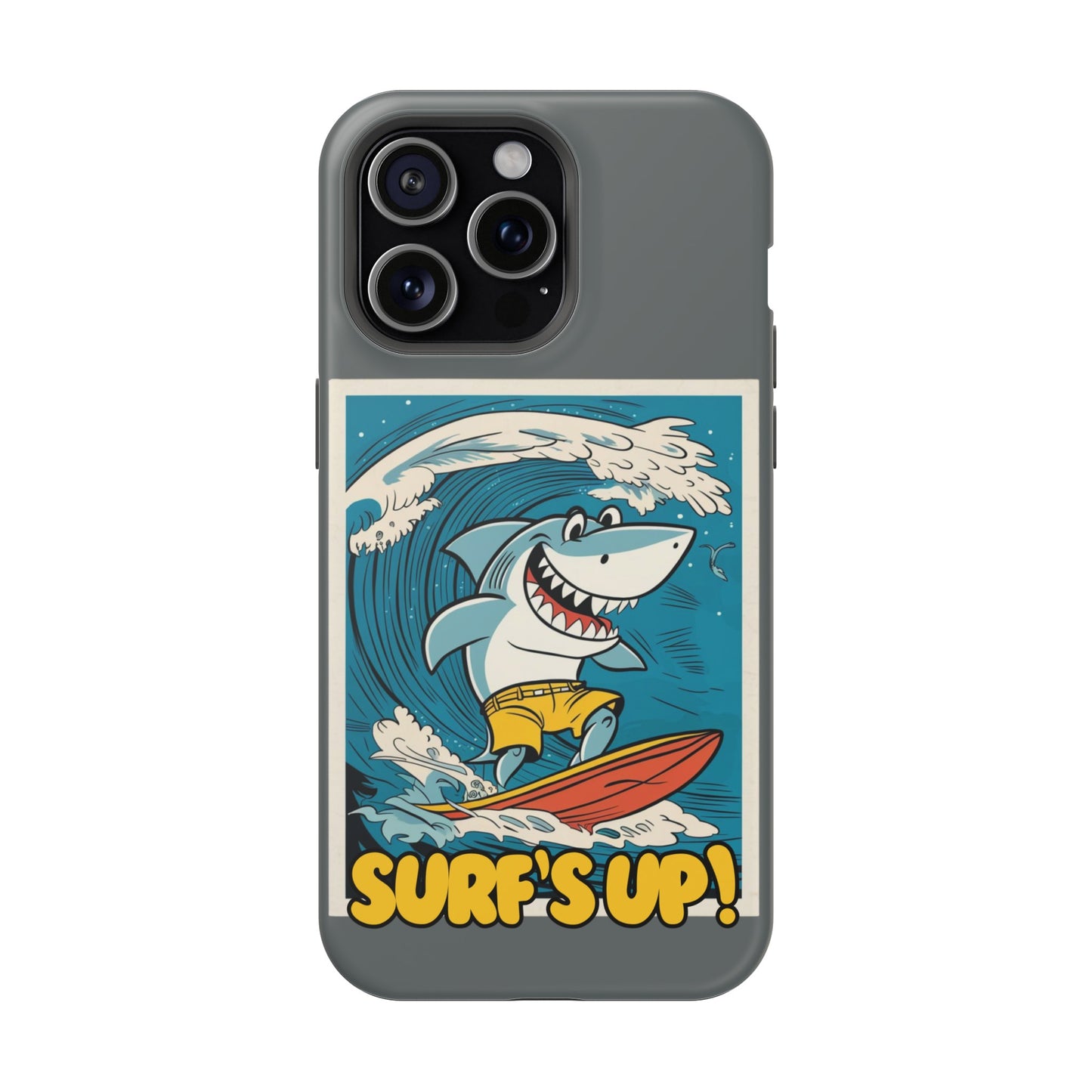 Dude, I Caught a Wave | Magnetic Tough Cases