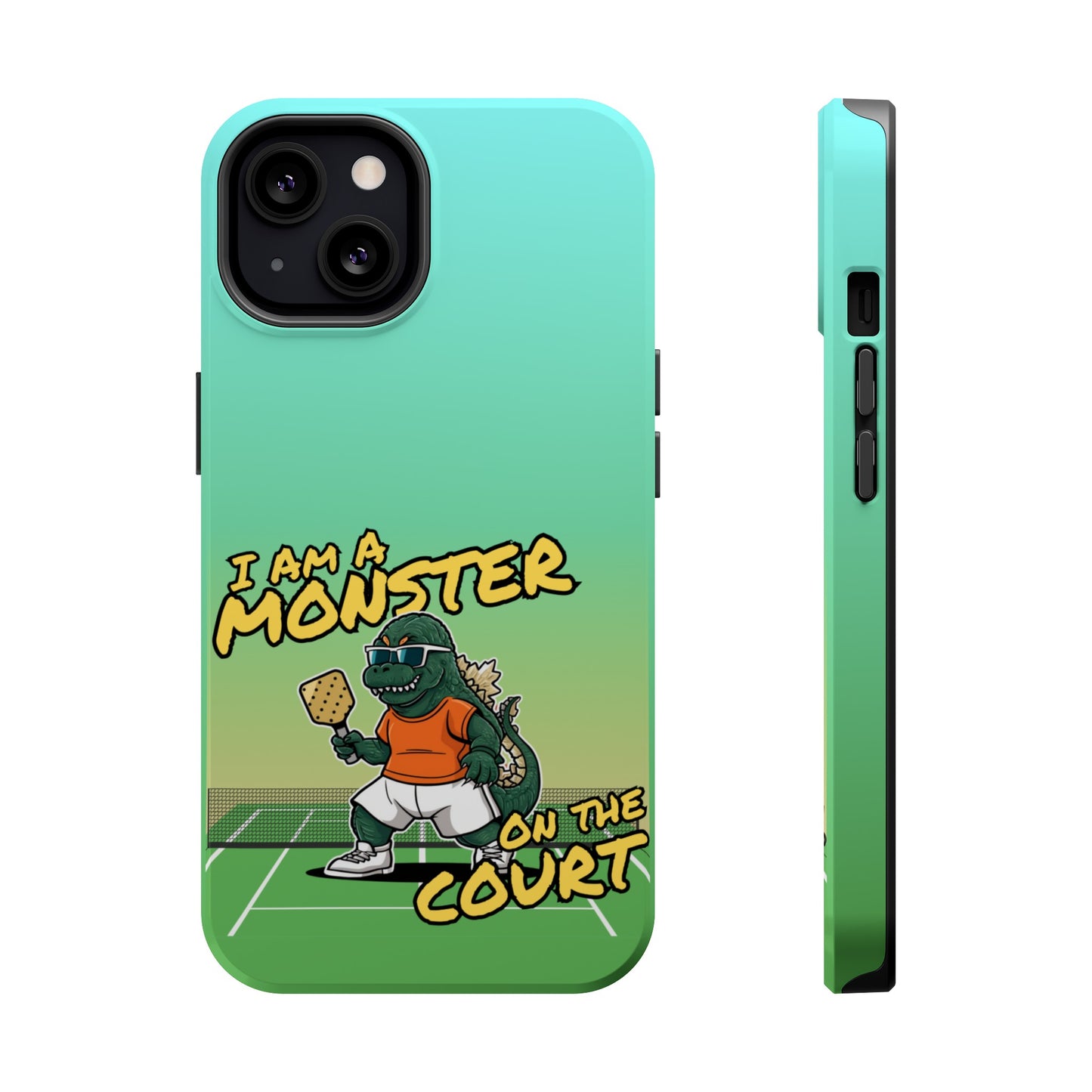 King of Monsters and Pickleball - watch out, his forearm is atomic | Magnetic Tough Cases