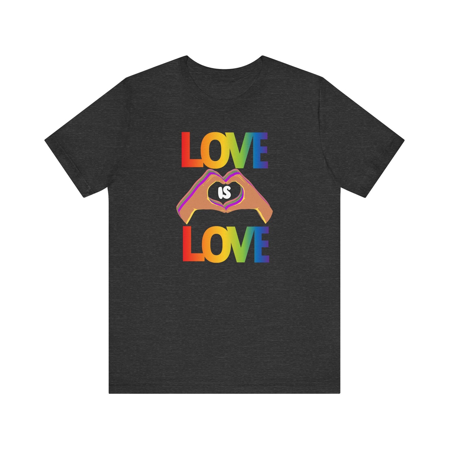 Love is love is love (and it's awesome) | Unisex Jersey Short Sleeve Tee