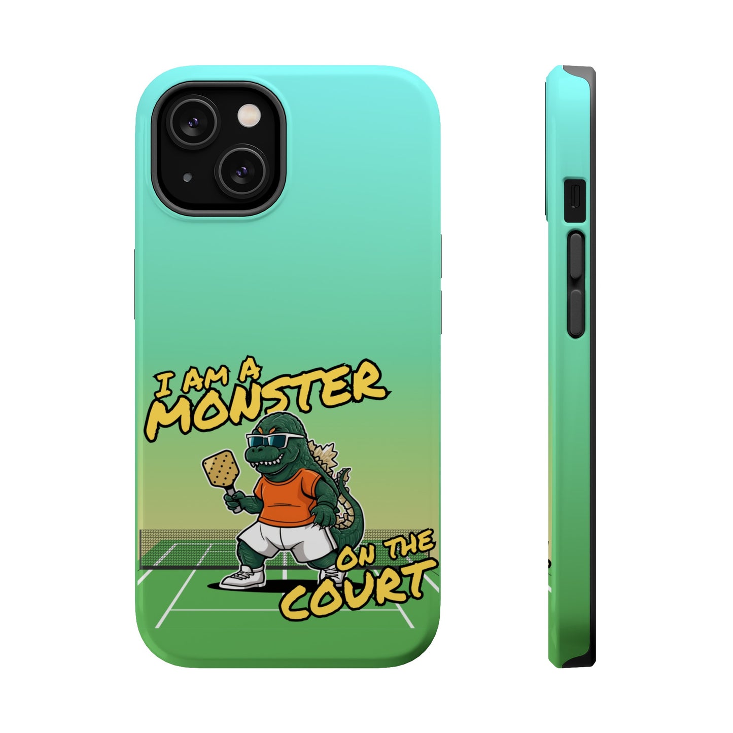 King of Monsters and Pickleball - watch out, his forearm is atomic | Magnetic Tough Cases