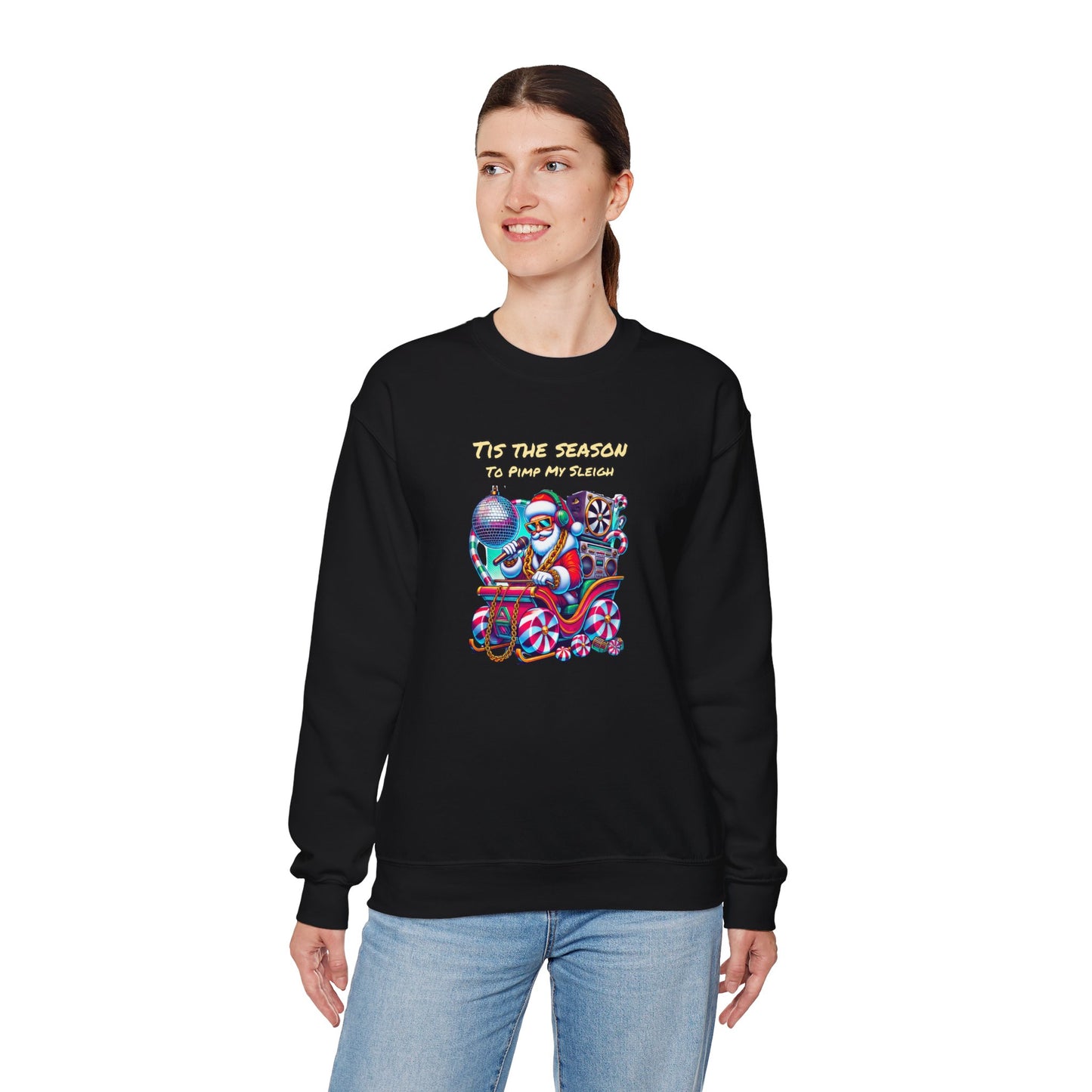 Tis the season to Pimp My Sleigh | Unisex Heavy Blend™ Crewneck Sweatshirt