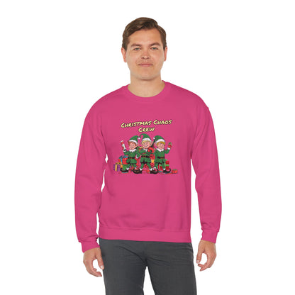 Christmas Chaos Crew | Unisex Heavy Blend™ Crewneck Sweatshirt