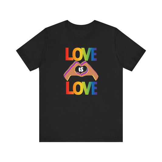 Love is love is love (and it's awesome) | Unisex Jersey Short Sleeve Tee