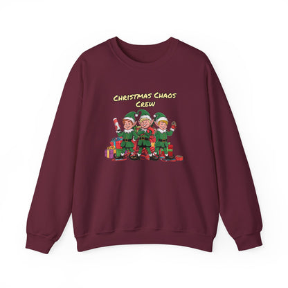 Christmas Chaos Crew | Unisex Heavy Blend™ Crewneck Sweatshirt