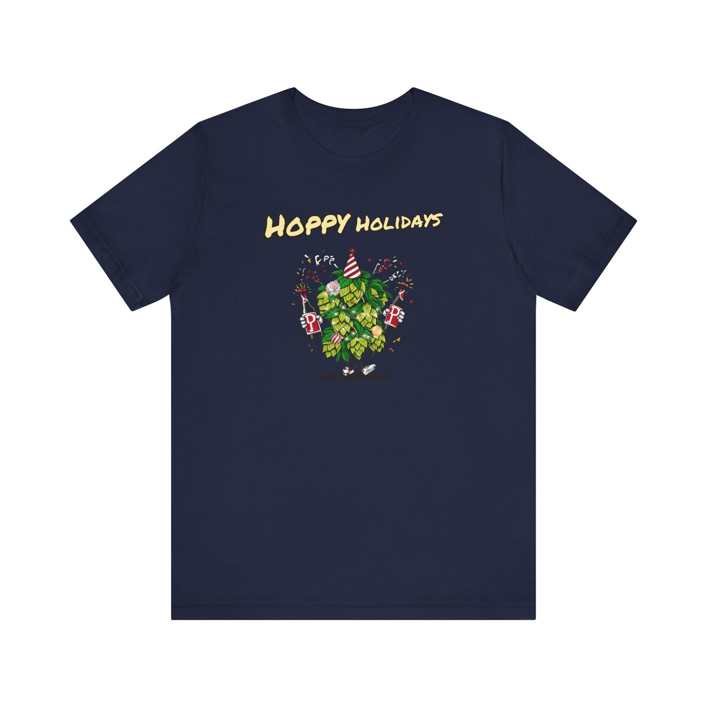 Hoppy Holidays | Unisex Jersey Short Sleeve Tee