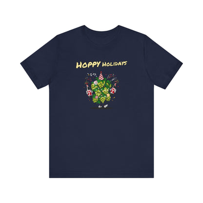 Hoppy Holidays | Unisex Jersey Short Sleeve Tee