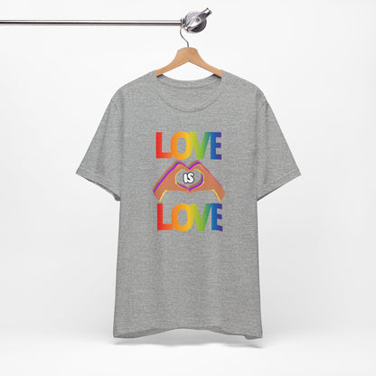 Love is love is love (and it's awesome) | Unisex Jersey Short Sleeve Tee